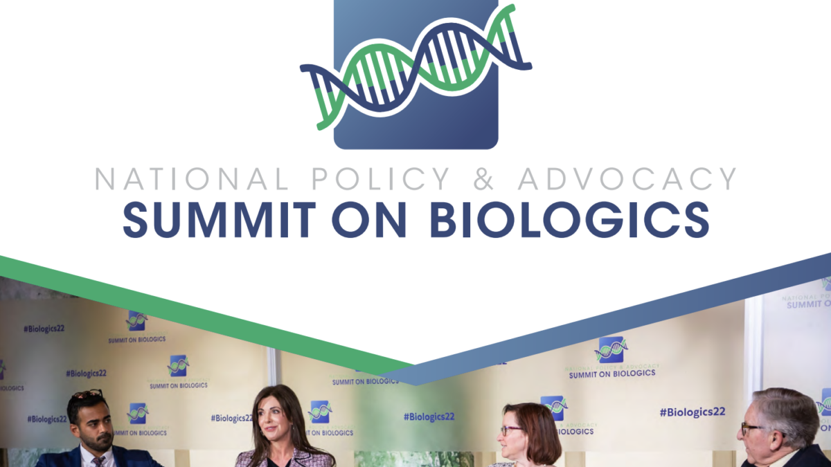 7th Annual National Policy & Advocacy Summit on Biologics - Alliance ...