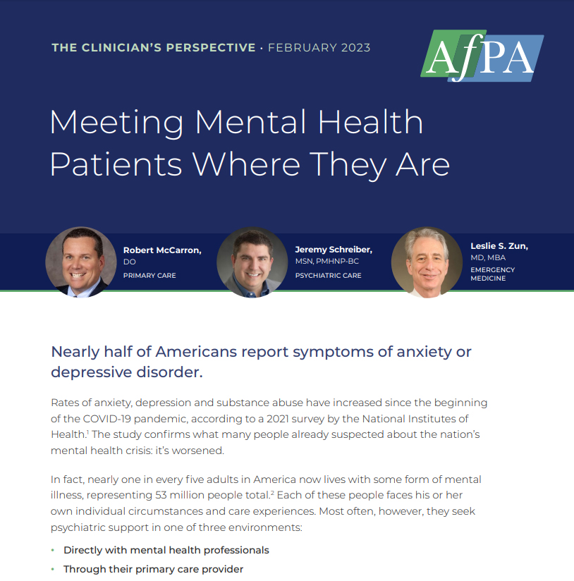 Meeting Patients Where They Are - Alliance for Patient Access